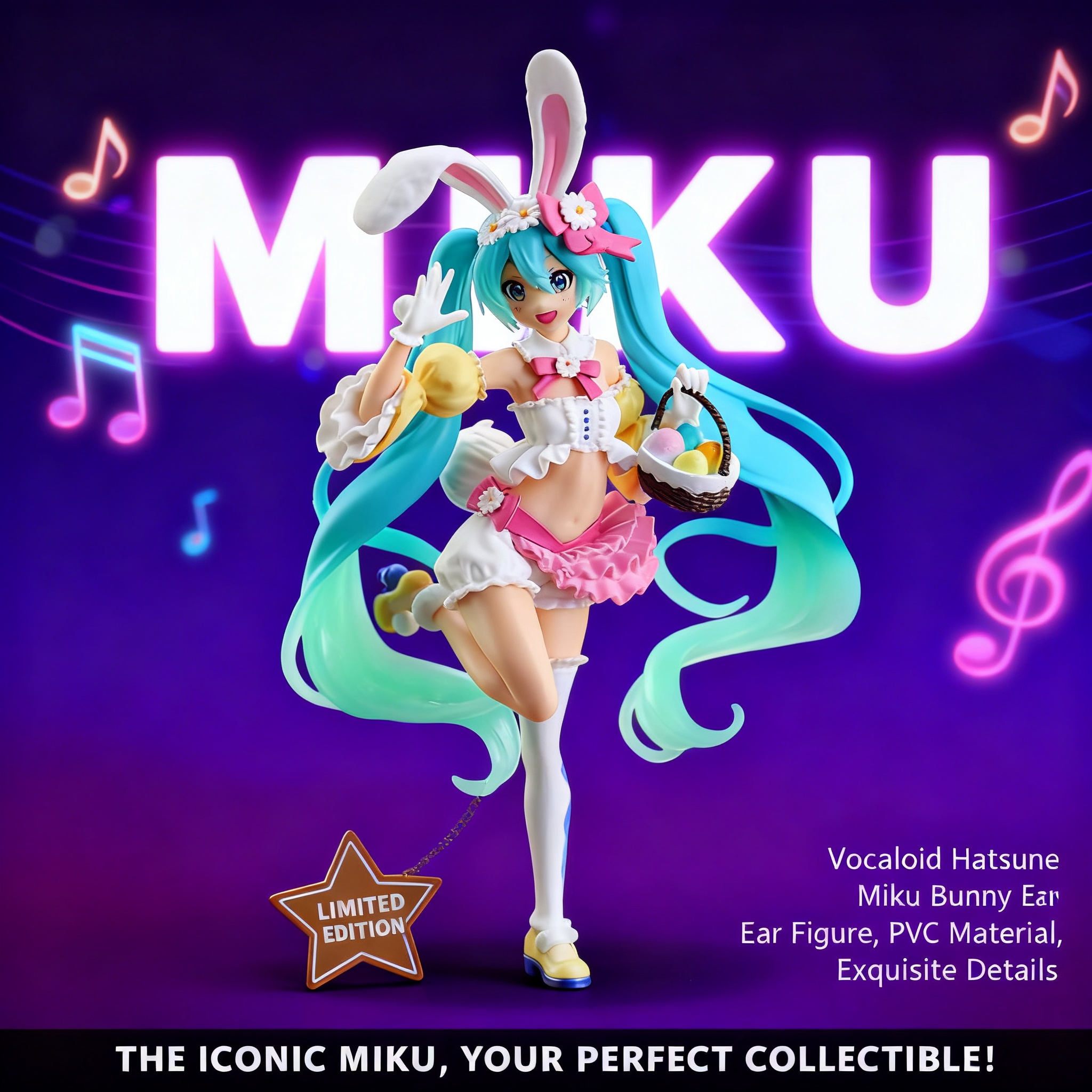 Anime Girl Merchandise - Hatsune Miku Figure Anime Doll with