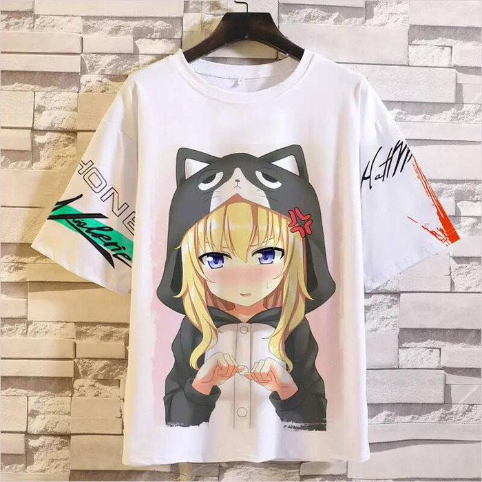 Anime Merchandise For Men - Gabriel's Fall Short Sleeve T-Shirt Casual