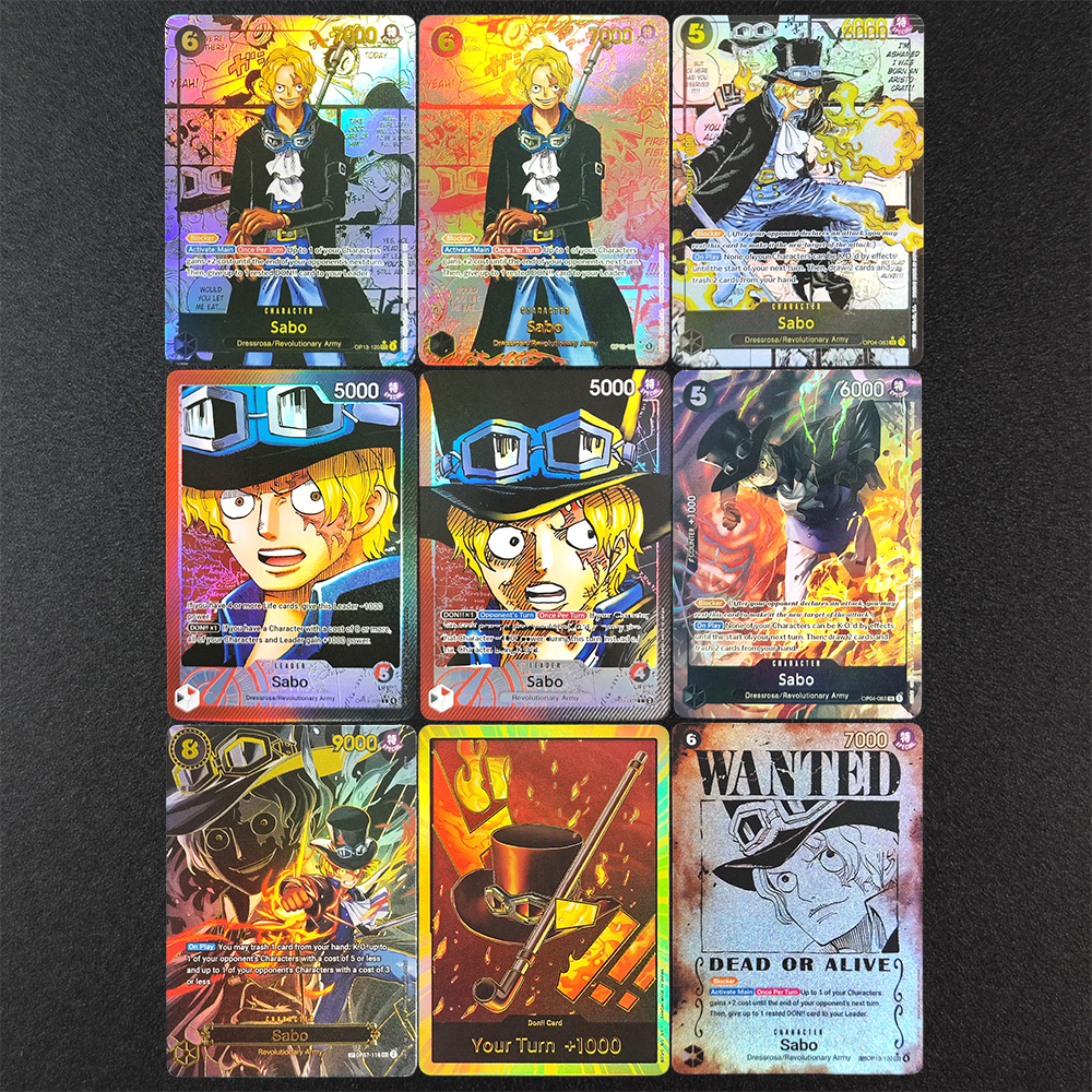 Anime Merchandise Posters - DIY Proxy OPCG One Piece English