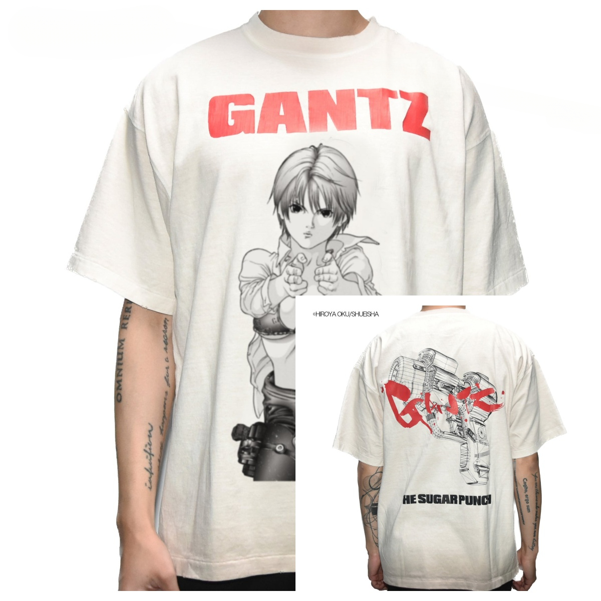 Anime Merchandise For Women - Classic GANTZ Anime T-Shirt 100% Cotton