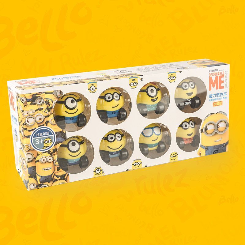 Anime Girl Merchandise - Minions cartoon cute toy train kawaii