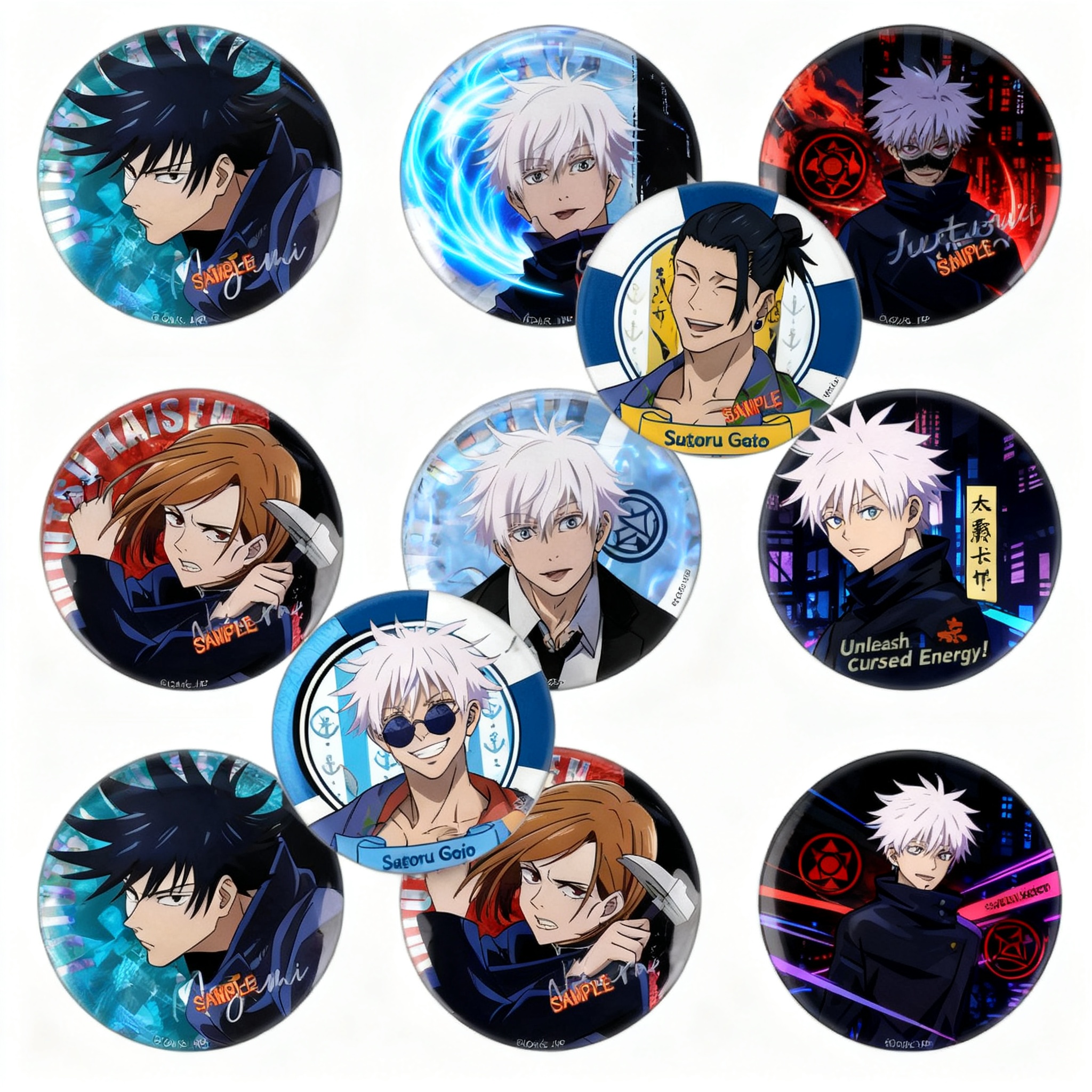 Jujutsu Kaisen Badge Third Wav - Premium Anime Merchandise review and price