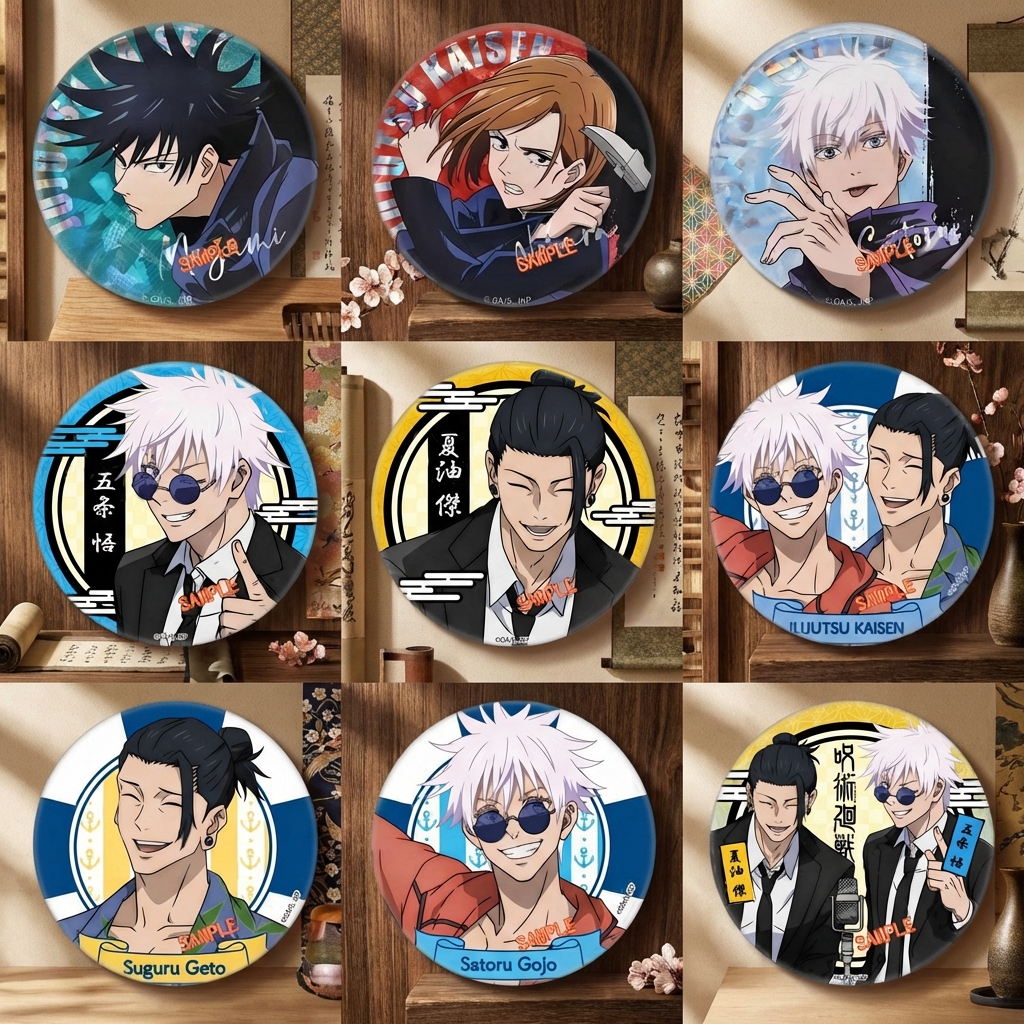 Jujutsu Kaisen Badge Third Wav - Premium Anime Merchandise review and price