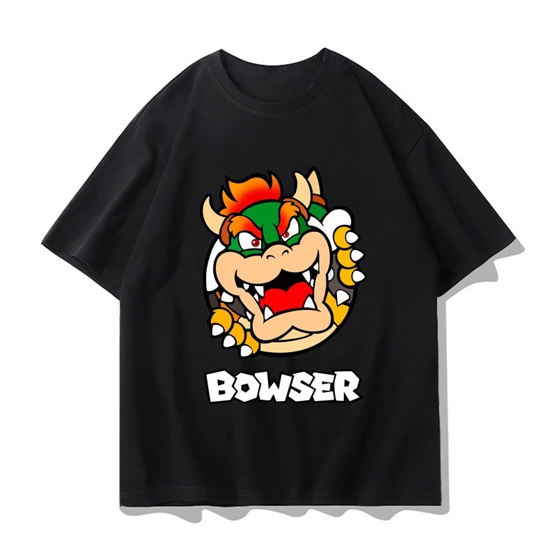Super Mario Bowser T-shirt Men - Anime Merchandise For Women review and price