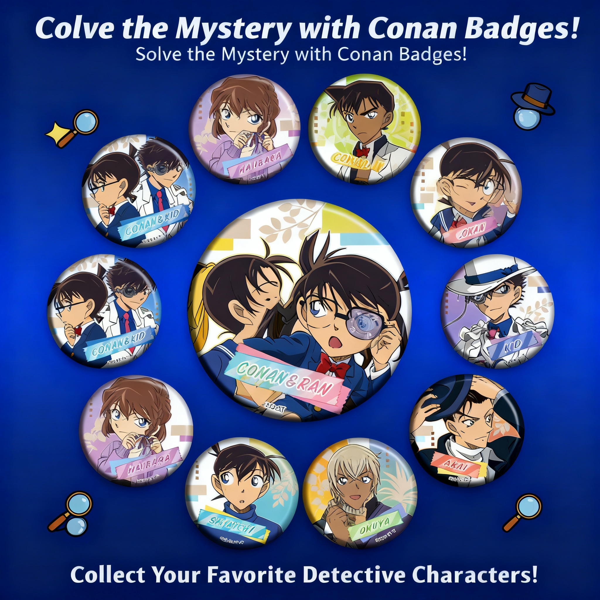 Anime Detective Conan Kaito Ki - Anime Merchandise Posters review and price