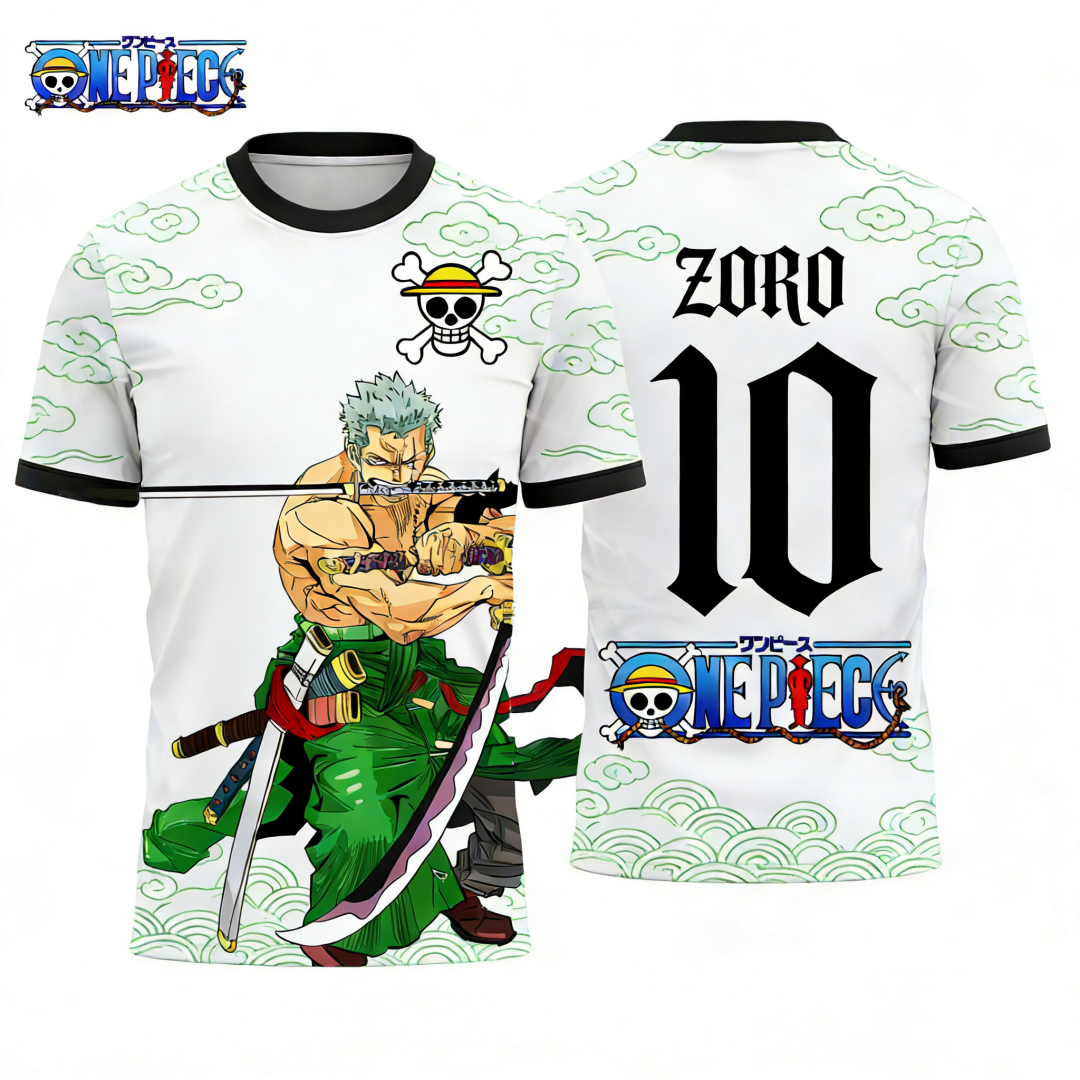 One Piece's Zoro Graphic T-shi - Anime Merchandise For Women review and price