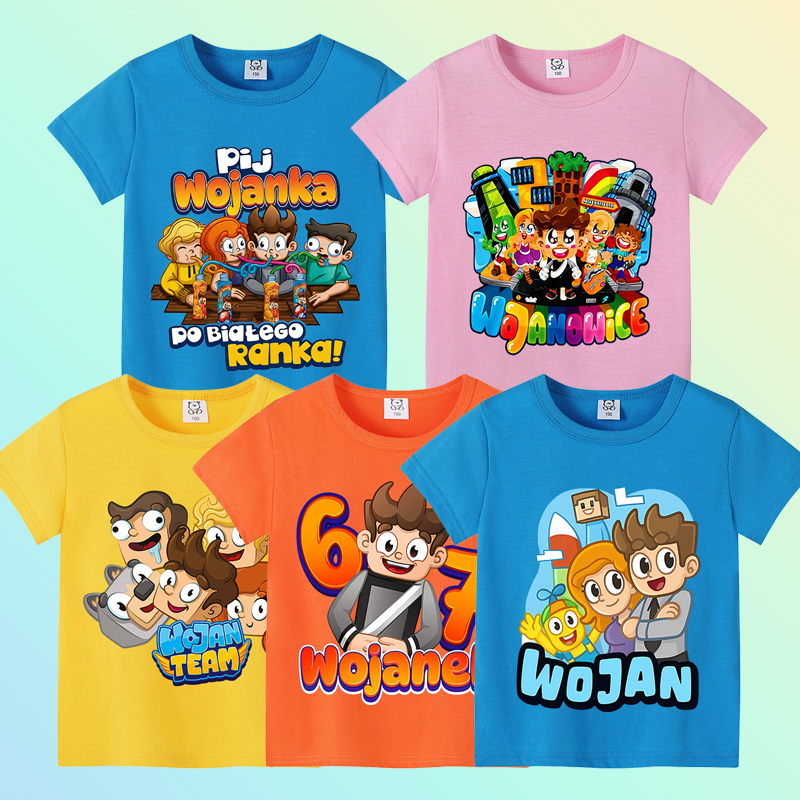 Wojans Team T-shirt Anime Roun - Anime Girl Merchandise review and price