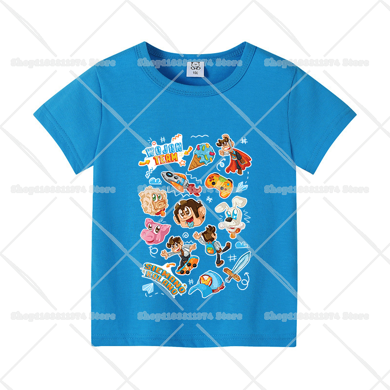 Wojans Team T-shirt Anime Roun - Anime Girl Merchandise review and price