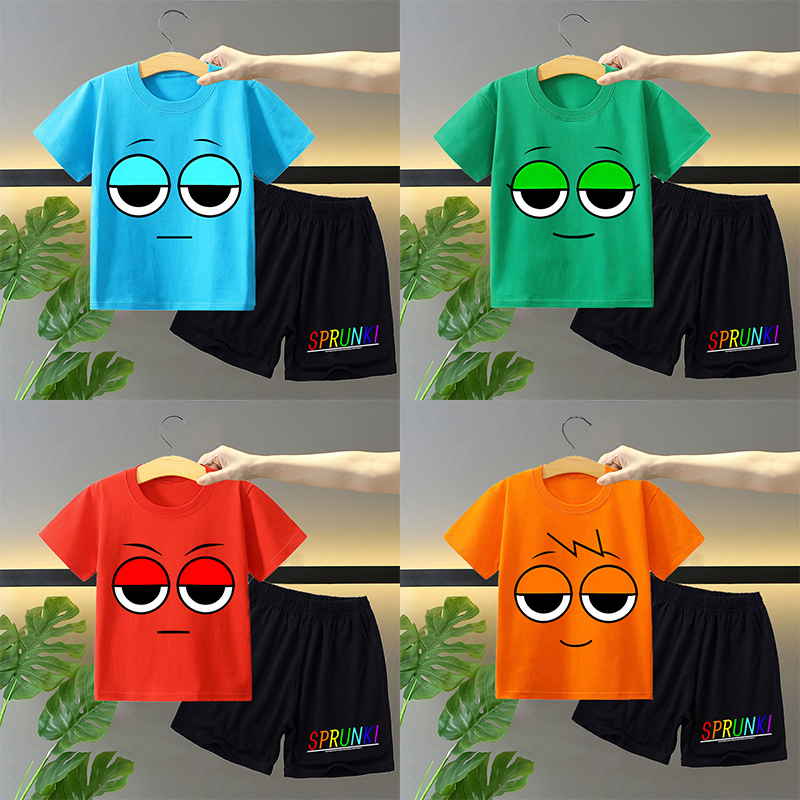 Sprunki 2pcs T-shirt and Short - Anime Girl Merchandise review and price
