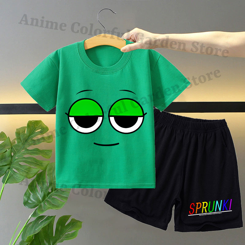 Sprunki 2pcs T-shirt and Short - Anime Girl Merchandise review and price