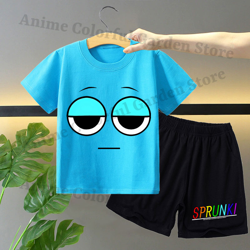 Sprunki 2pcs T-shirt and Short - Anime Girl Merchandise review and price