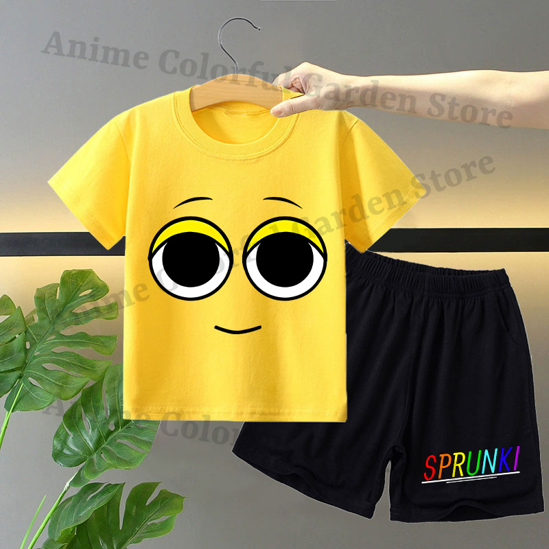 Sprunki 2pcs T-shirt and Short - Anime Girl Merchandise review and price