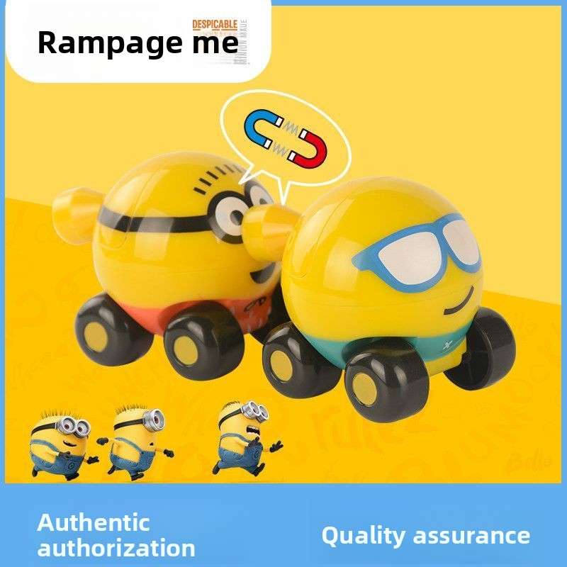 Minions cartoon cute toy train - Anime Girl Merchandise review and price