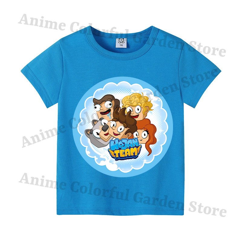 Wojan Team T-shirts for Boys G - Anime Girl Merchandise review and price
