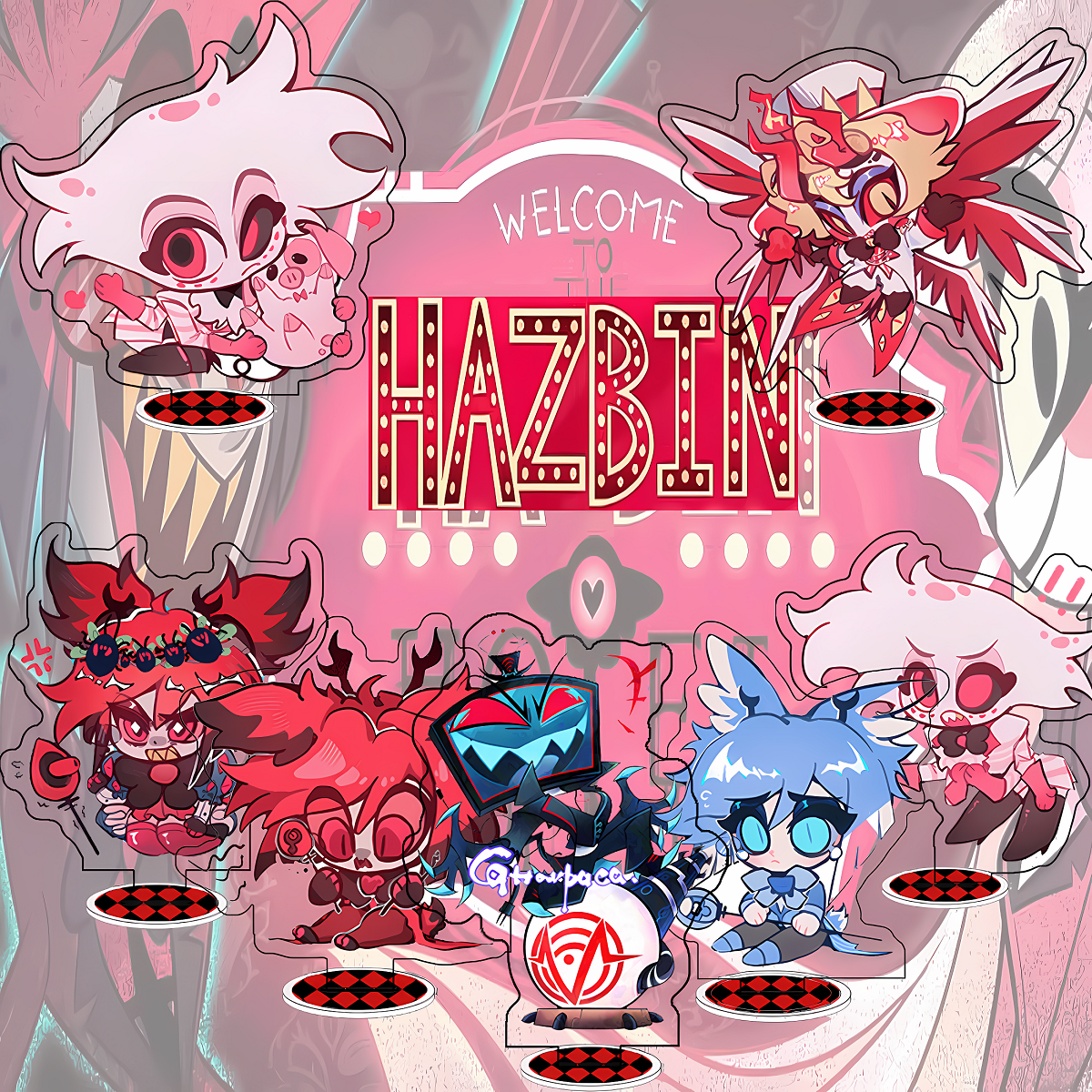 Hazbin Hotel 10cm Acrylic Stan - Premium Anime Merchandise review and price